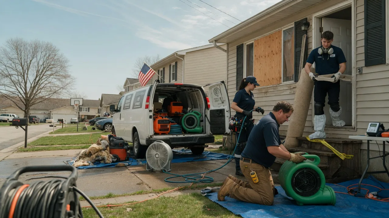 Water Damage Restoration in Friendly, WV near me